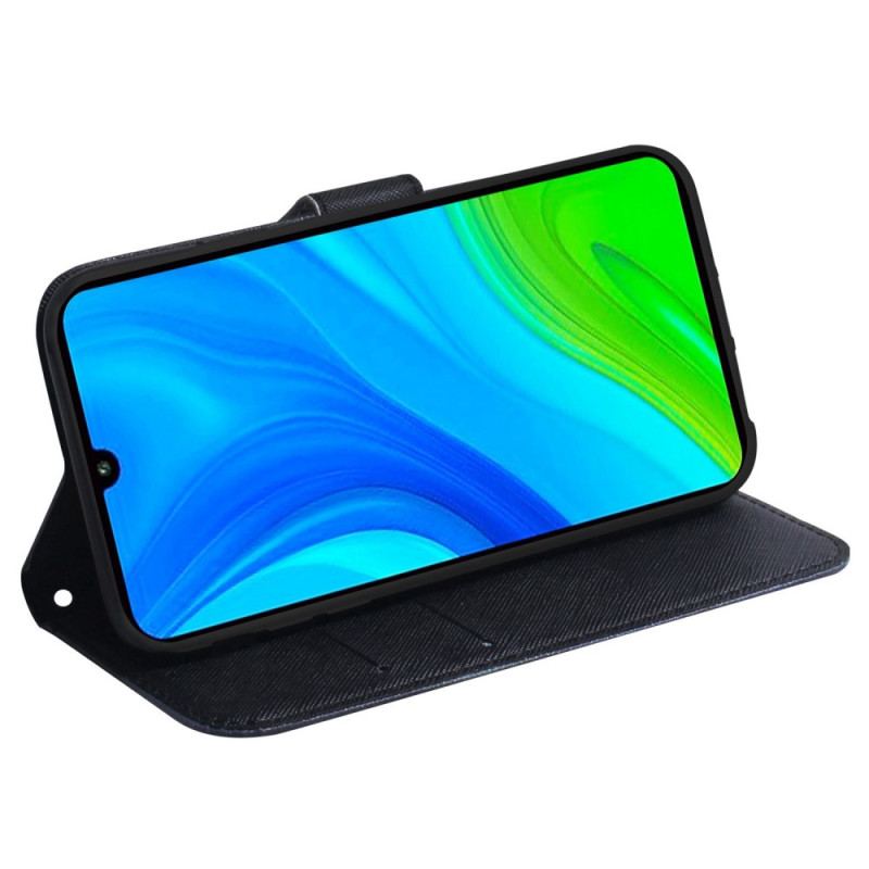 Capa Folio Para Xiaomi Redmi 10C De Cordão Esquilos Fio Dental