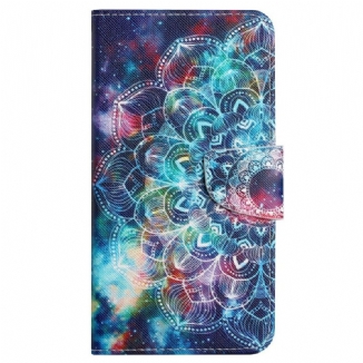 Capa Folio Para Xiaomi Redmi 10C De Cordão Mandala Strappy