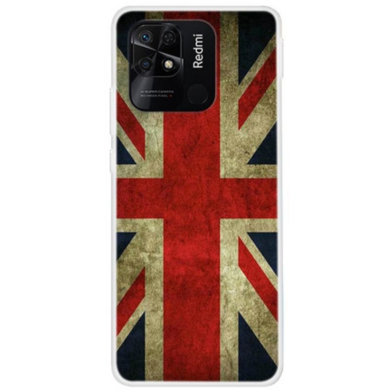 Capa Para Xiaomi Redmi 10C Bandeira Inglesa