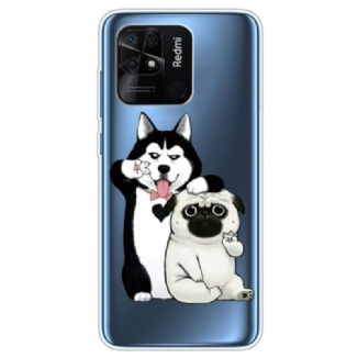 Capa Para Xiaomi Redmi 10C Cachorros Engraçados