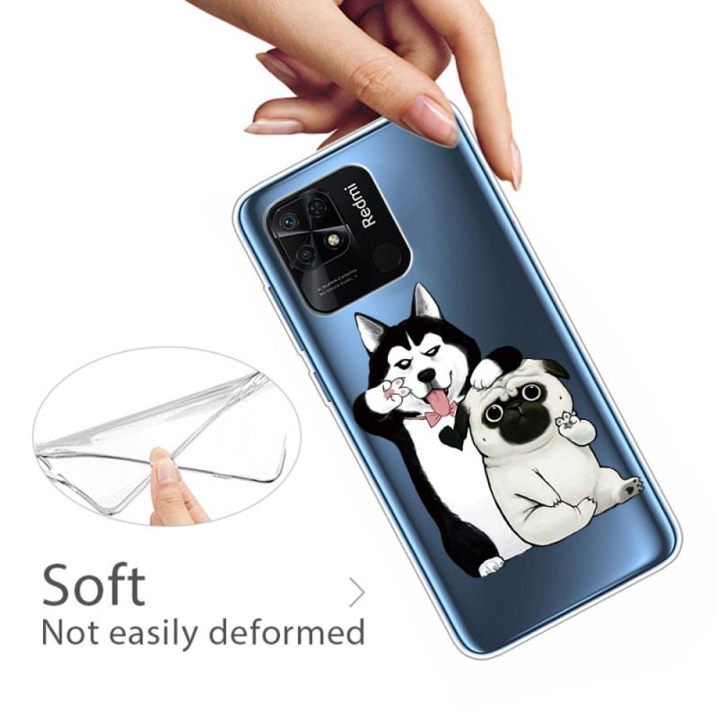 Capa Para Xiaomi Redmi 10C Cachorros Engraçados