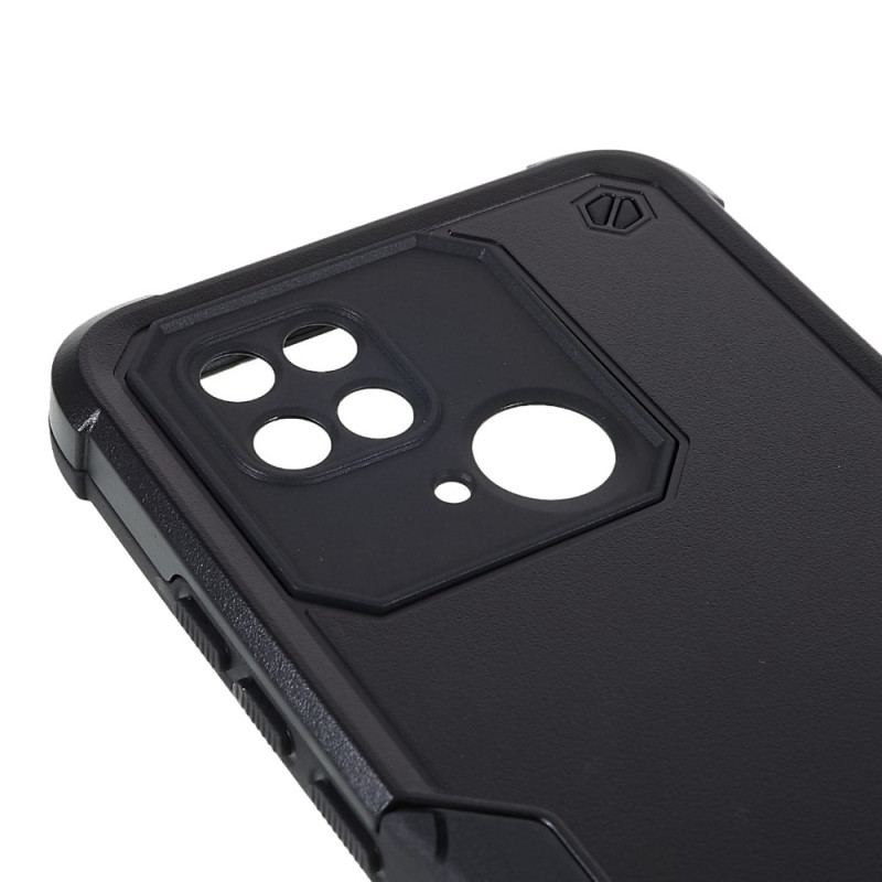 Capa Para Xiaomi Redmi 10C Efeito Aço Ultra Resistente