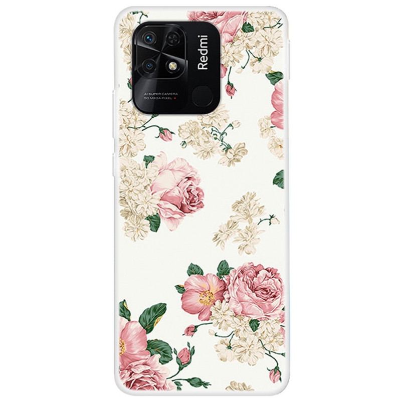 Capa Para Xiaomi Redmi 10C Flores Bonitas