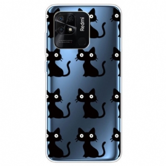 Capa Para Xiaomi Redmi 10C Gatos Engraçados