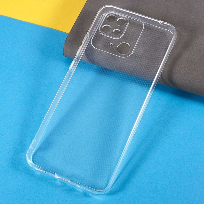 Capa Para Xiaomi Redmi 10C Silicone Flexível Transparente