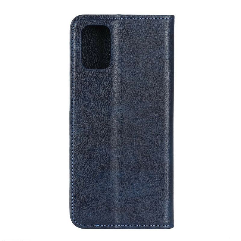 Capa De Celular Para Xiaomi Redmi 9T Flip Couro Rachado Fosco