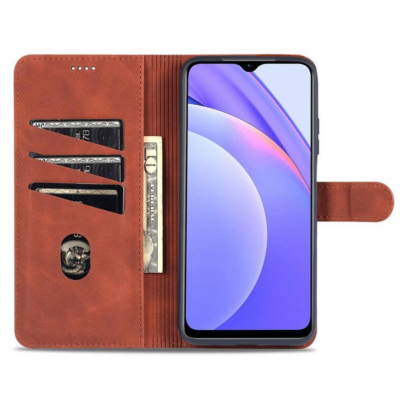 Capa De Couro Para Xiaomi Redmi 9T Doçura Azns