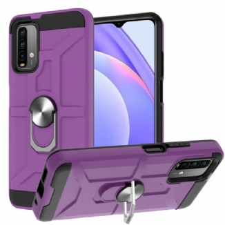 Capa Para Xiaomi Redmi 9T Anel De Suporte Metálico