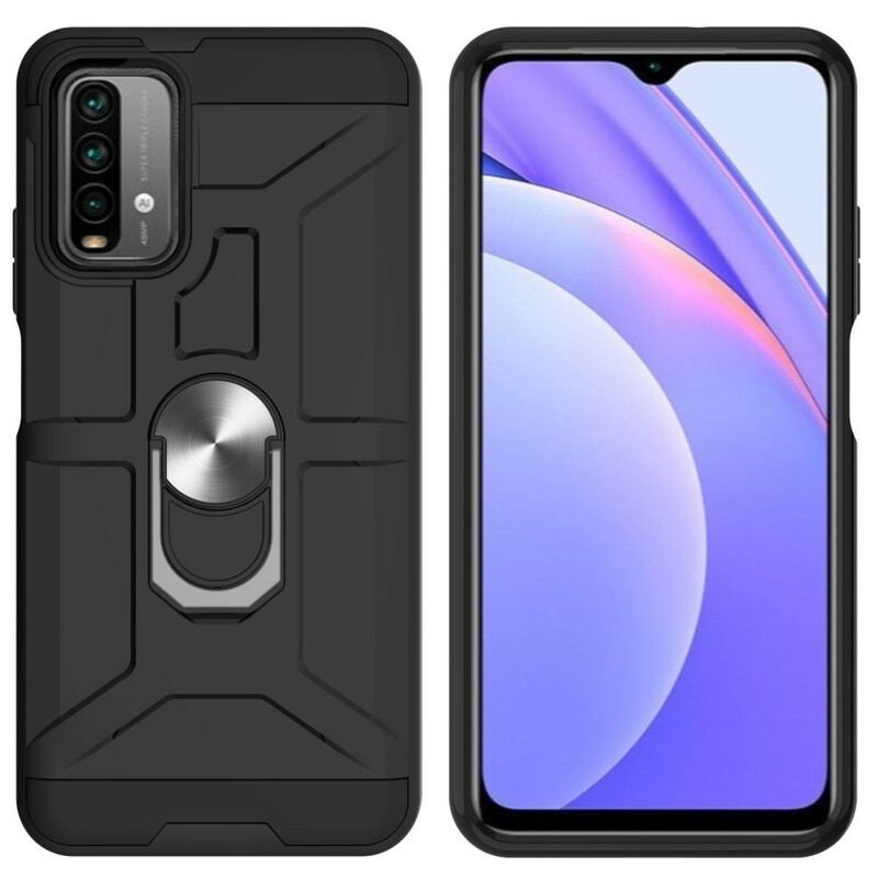 Capa Para Xiaomi Redmi 9T Anel De Suporte Metálico