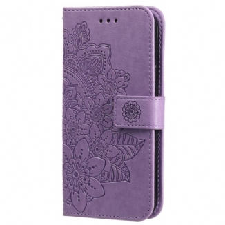 Capa De Couro Para Vivo Y35 De Cordão Mandala Strappy