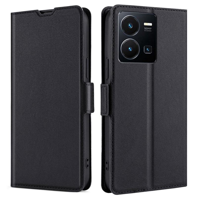 Capa Flip Para Vivo Y35 Fecho Duplo Finesse