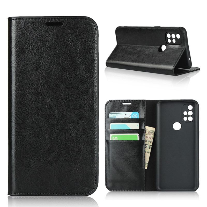 Capa De Celular Para OnePlus Nord N10 Flip Couro Legitimo