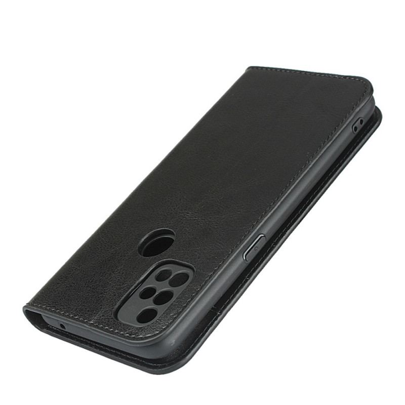 Capa De Celular Para OnePlus Nord N10 Flip Couro Legitimo