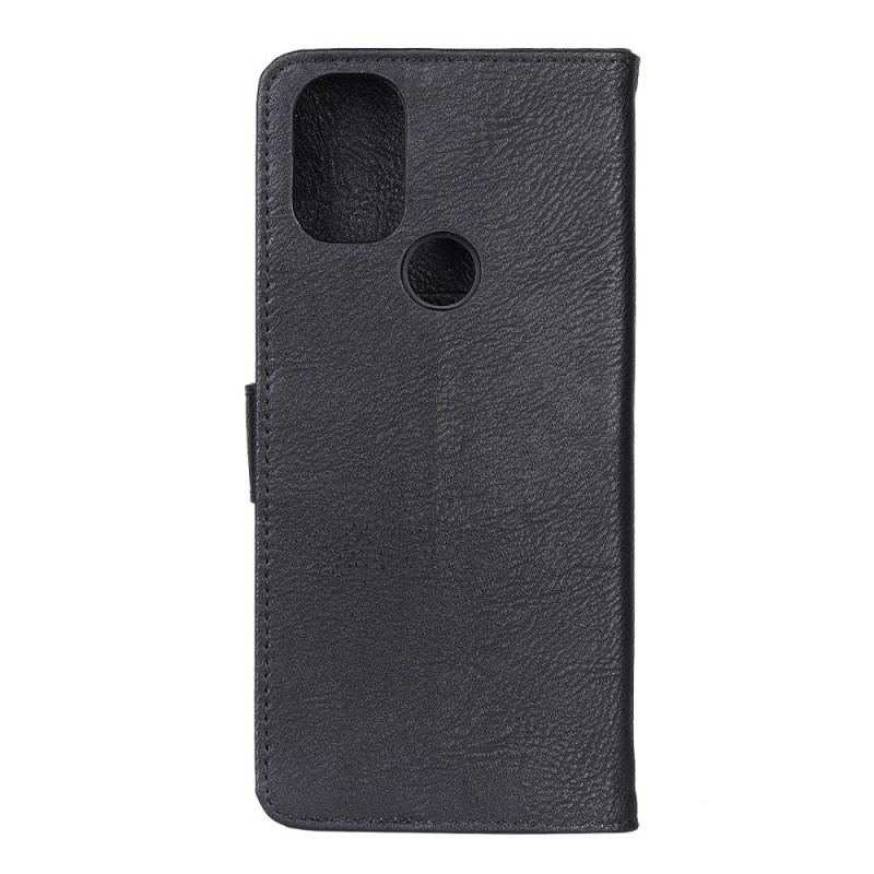 Capa Flip Para OnePlus Nord N10 Imitação De Couro Khazneh