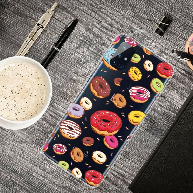 Capa Para OnePlus Nord N10 Amo Rosquinhas