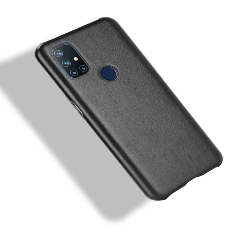 Capa Para OnePlus Nord N10 Efeito Couro De Desempenho Lichia