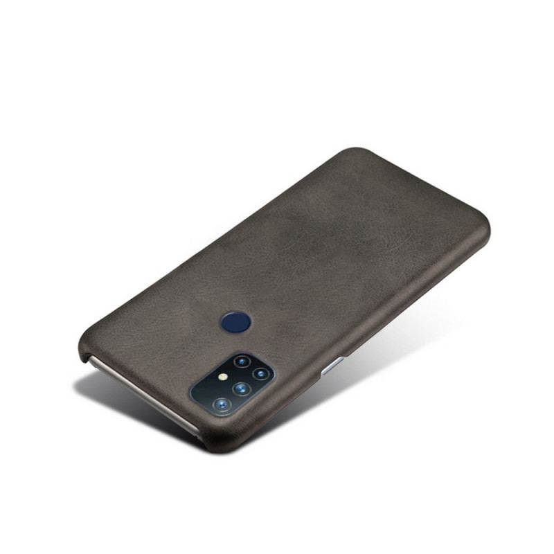 Capa Para OnePlus Nord N10 Efeito Couro Ksq