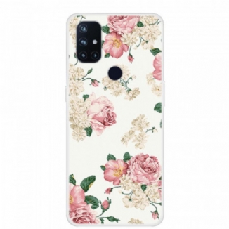 Capa Para OnePlus Nord N10 Flores Da Liberdade