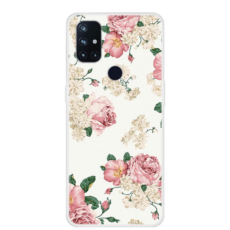 Capa Para OnePlus Nord N10 Flores Da Liberdade