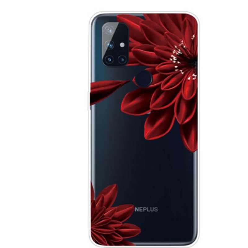 Capa Para OnePlus Nord N10 Flores Silvestres