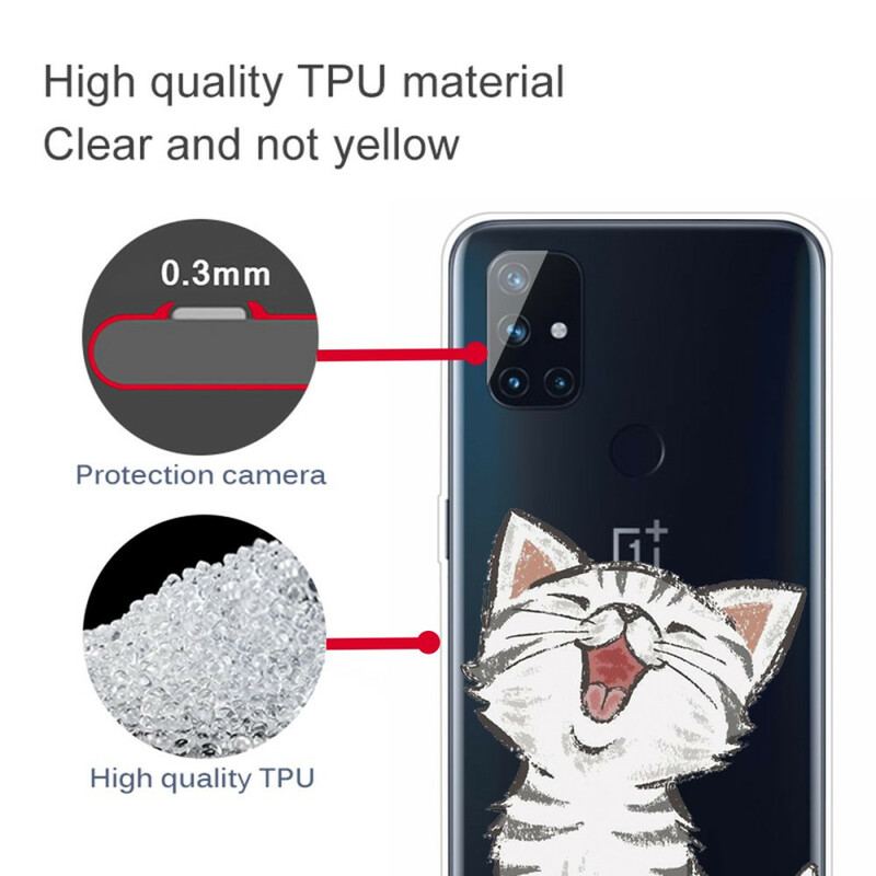 Capa Para OnePlus Nord N10 Gato Fofo