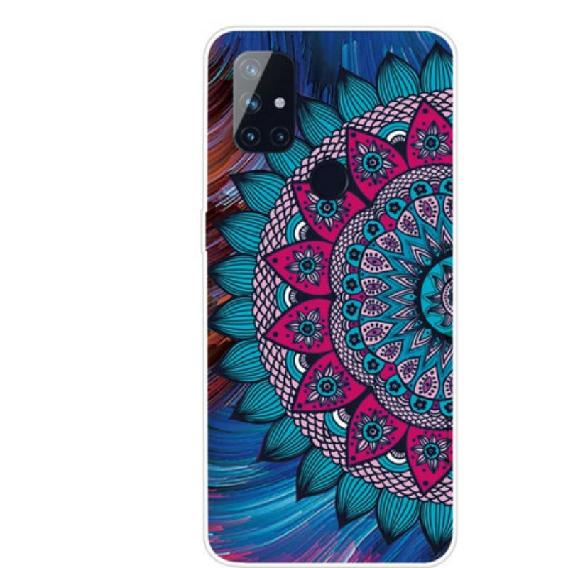 Capa Para OnePlus Nord N10 Mandala Colorida