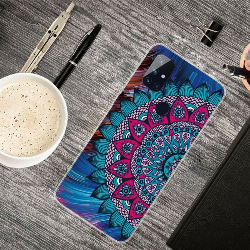 Capa Para OnePlus Nord N10 Mandala Colorida