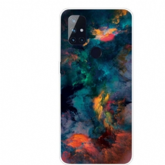 Capa Para OnePlus Nord N10 Nuvens Coloridas