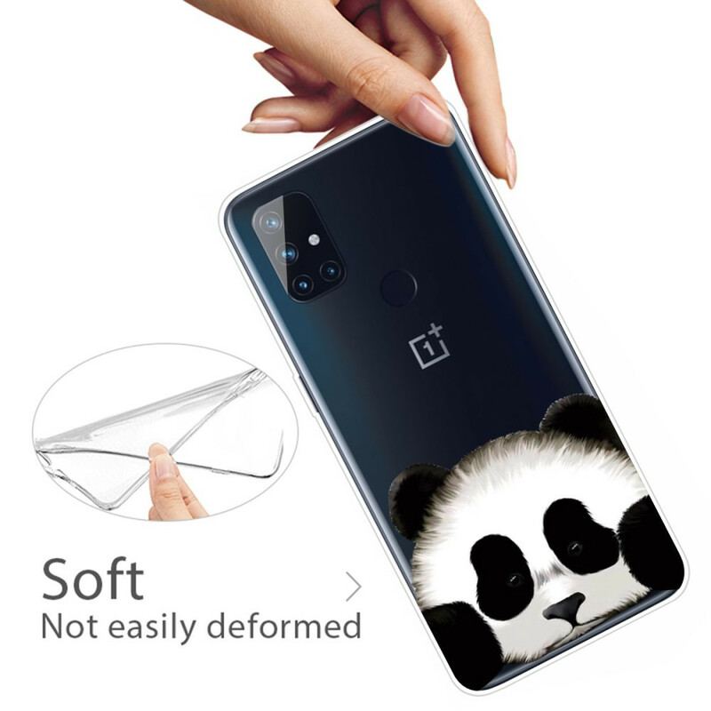 Capa Para OnePlus Nord N10 Panda Sem Costura