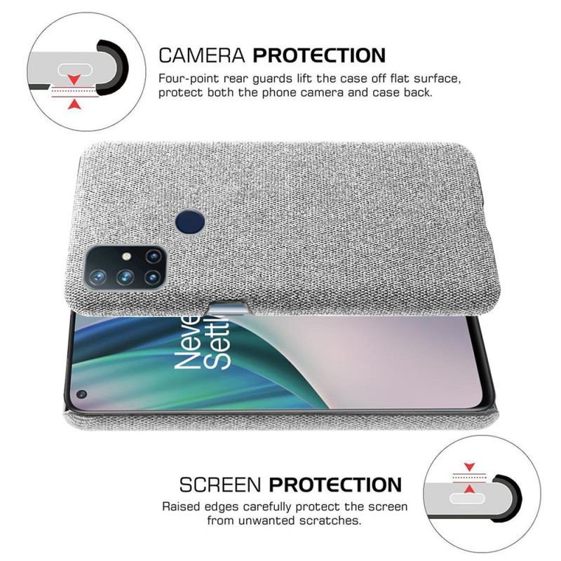 Capa Para OnePlus Nord N10 Tecido Ksq