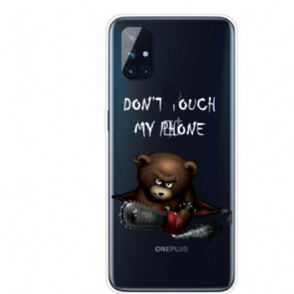 Capa Para OnePlus Nord N10 Urso Perigoso