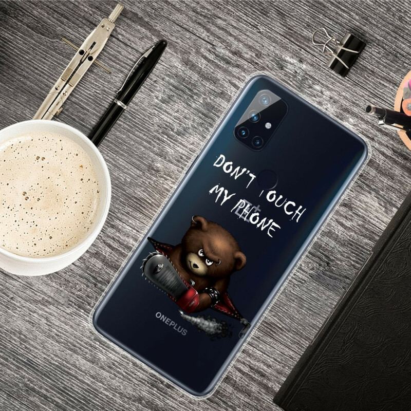 Capa Para OnePlus Nord N10 Urso Perigoso