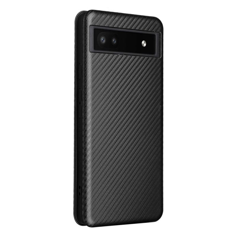 Capa De Celular Para Google Pixel 6A Flip Silicone De Carbono Colorido