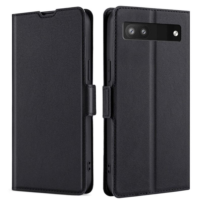 Capa Em Pele Para Google Pixel 6A Super Fino