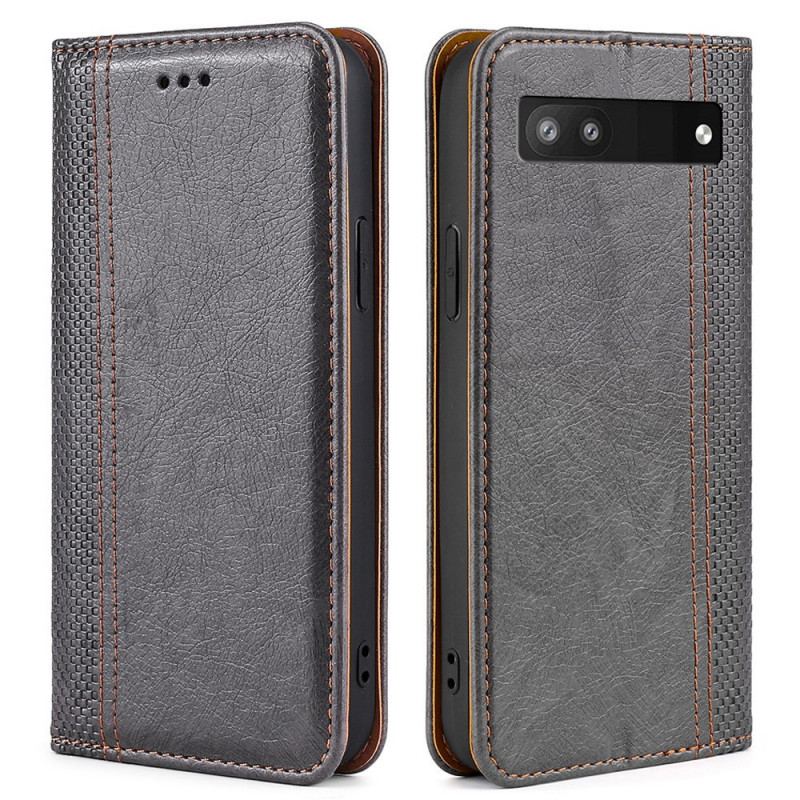 Capa Flip Para Google Pixel 6A Estilo Vintage