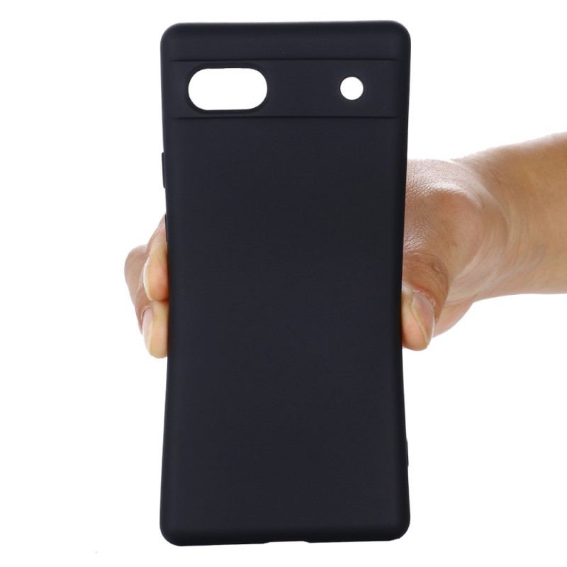 Capa Para Google Pixel 6A De Cordão Tiras De Silicone Líquido