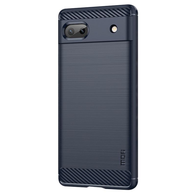 Capa Para Google Pixel 6A Fibra De Carbono Escovada Mofi