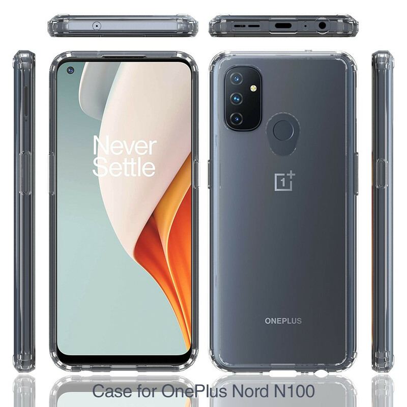 Capa De Celular Para OnePlus Nord N100 Design Híbrido Contínuo