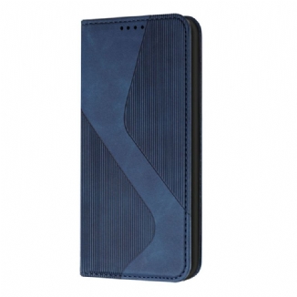 Capa De Celular Para OnePlus Nord N100 Flip Estilo De Couro S-design