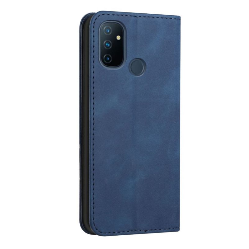 Capa De Celular Para OnePlus Nord N100 Flip Estilo De Couro S-design