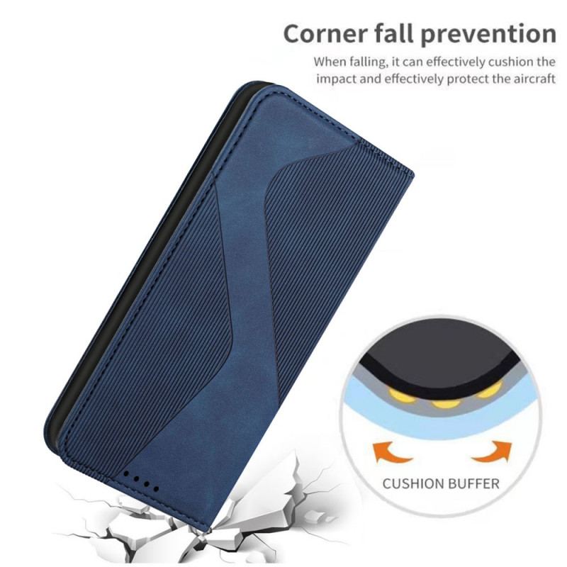 Capa De Celular Para OnePlus Nord N100 Flip Estilo De Couro S-design