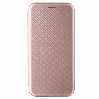 Capa De Celular Para OnePlus Nord N100 Flip Fibra De Carbono