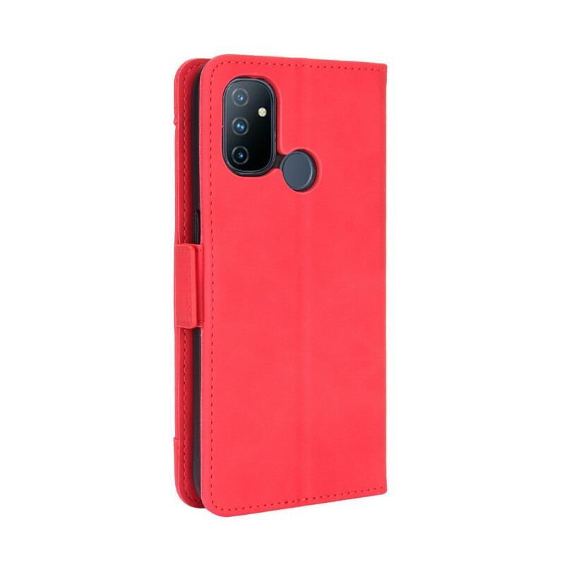 Capa De Couro Para OnePlus Nord N100 Multi-card Premier Class