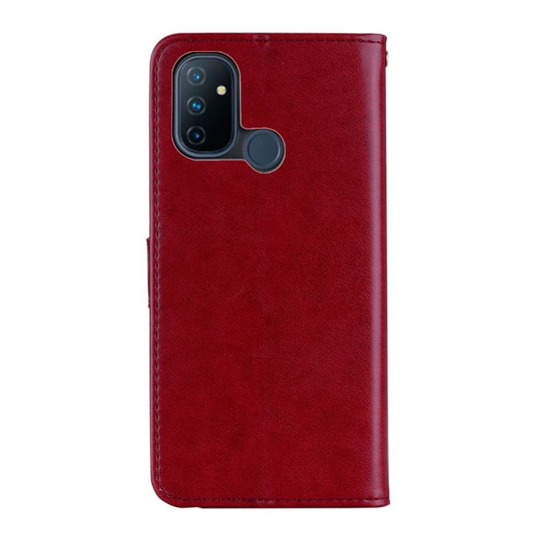 Capa Flip Para OnePlus Nord N100 Coruja Mandala E Charme