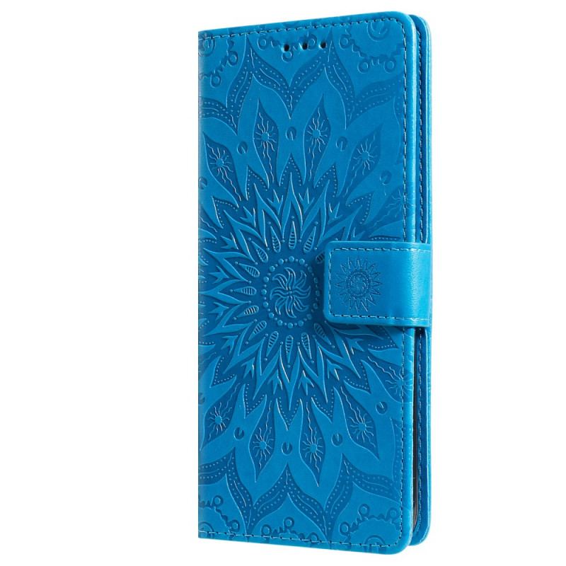 Capa Flip Para OnePlus Nord N100 Flor Do Sol