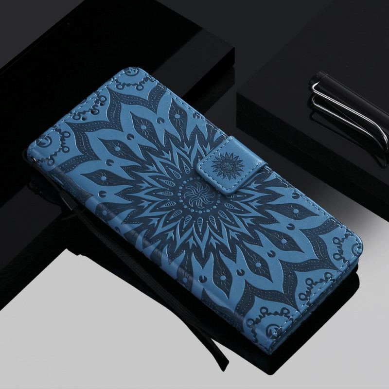 Capa Flip Para OnePlus Nord N100 Flor Do Sol