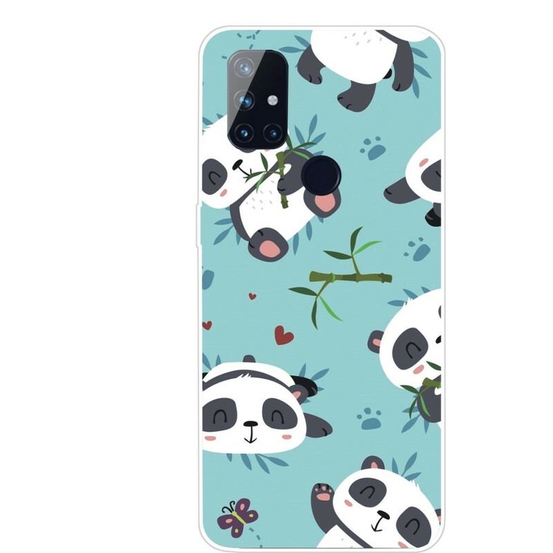 Capa Para OnePlus Nord N100 Bando De Pandas