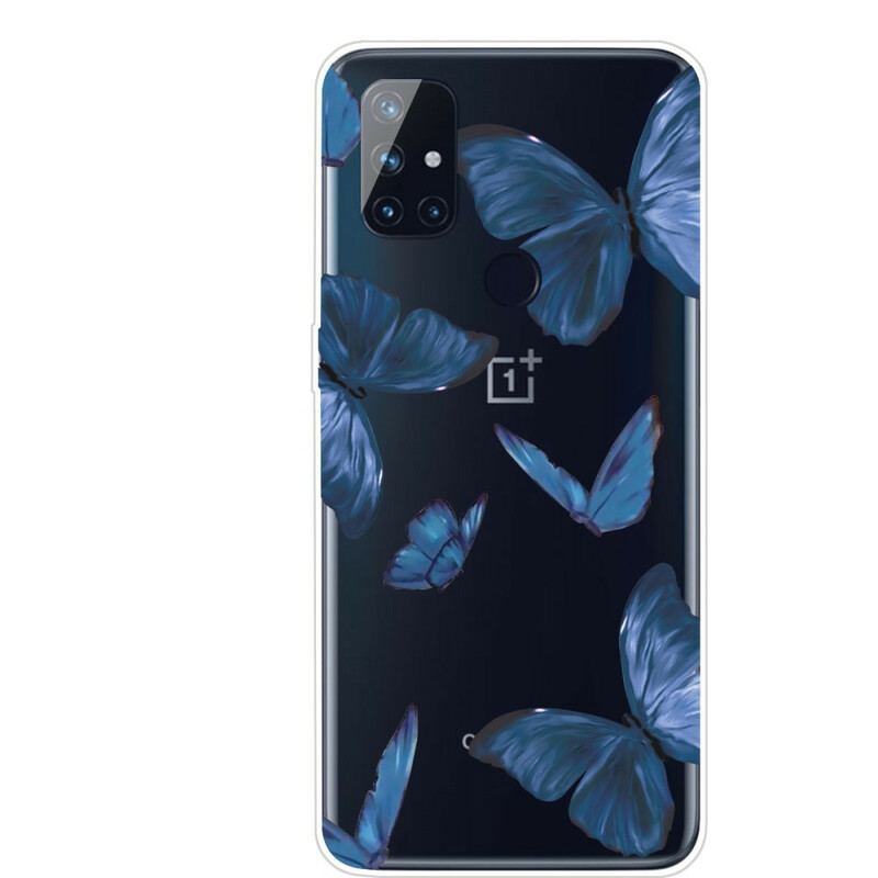 Capa Para OnePlus Nord N100 Borboletas Selvagens