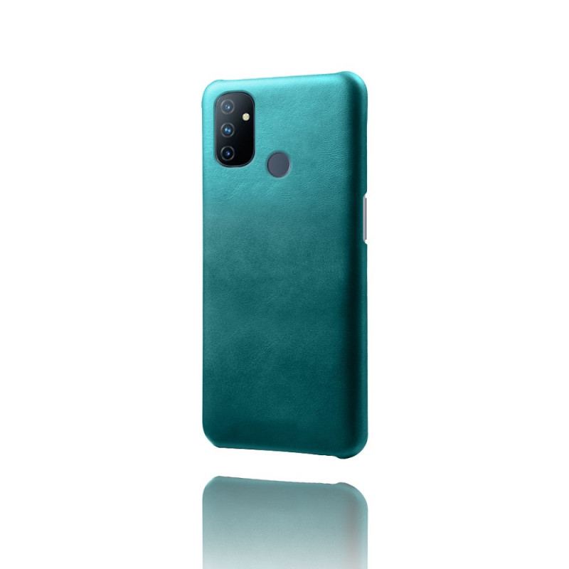 Capa Para OnePlus Nord N100 Efeito Couro