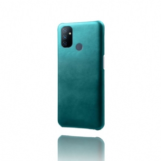 Capa Para OnePlus Nord N100 Efeito Couro